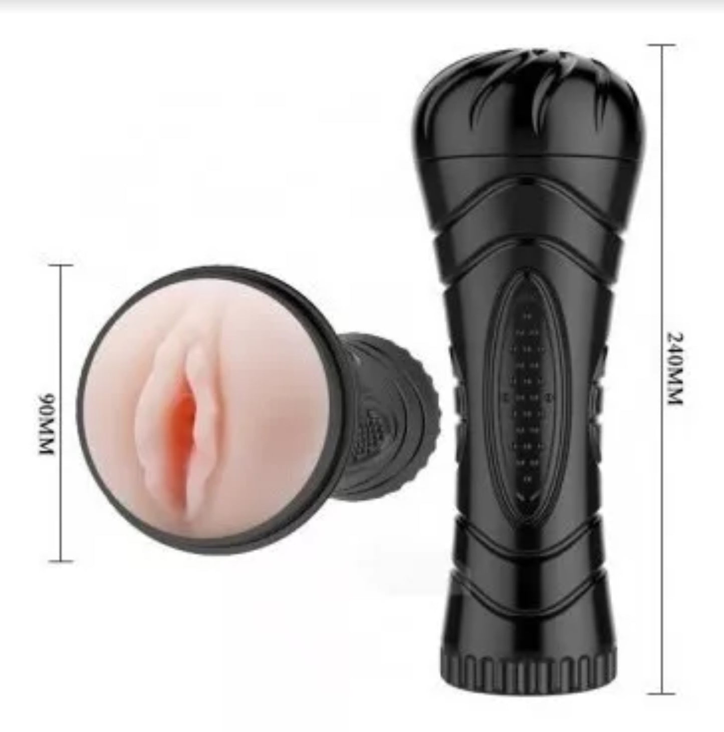 Masturbador Realistico Vagina Vibrador