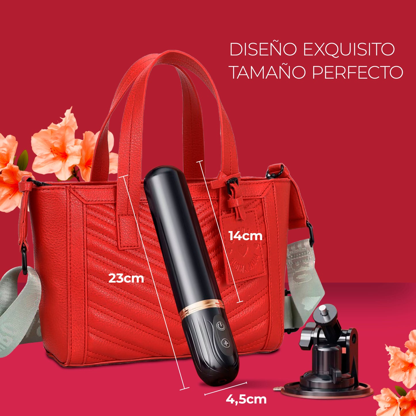 Consolador Vibrador Automatico Control